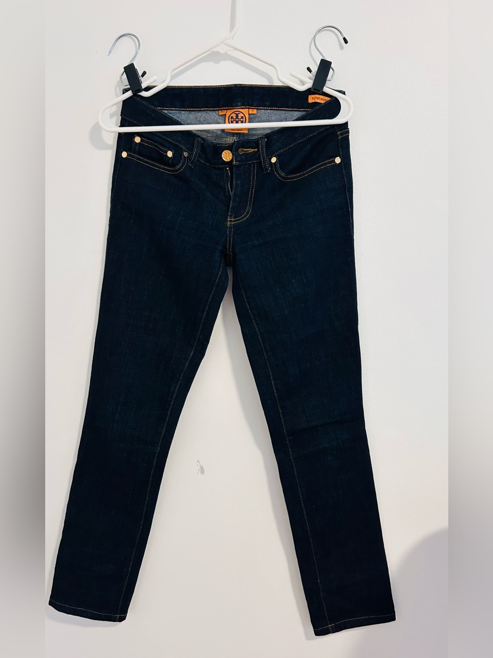 Tory Burch Dark Wash Women's  Super Skinny Jeans size 26